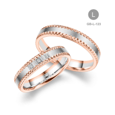 Marrya Gold 14 karátos Arany karikagyűrű pár - GB-123-14K-L gyűrű