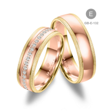 Marrya Gold 14 karátos Arany karikagyűrű pár - GB-132-8K-E gyűrű