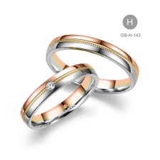 Marrya Gold 14 karátos Arany karikagyűrű pár - GB-143-14K-H gyűrű