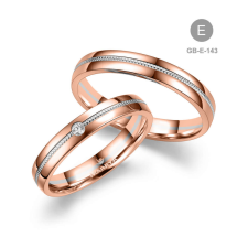 Marrya Gold 14 karátos Arany karikagyűrű pár - GB-143-8K-E gyűrű