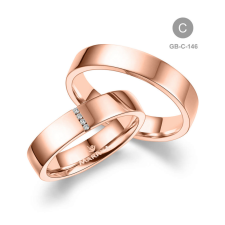 Marrya Gold 14 karátos Arany karikagyűrű pár - GB-146-14K-C gyűrű