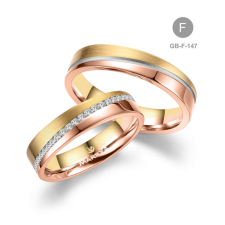 Marrya Gold 14 karátos Arany karikagyűrű pár - GB-147-14K-F gyűrű