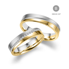 Marrya Gold 14 karátos Arany karikagyűrű pár - GB-147-18K-B gyűrű