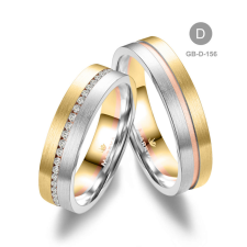 Marrya Gold 14 karátos Arany karikagyűrű pár - GB-156-14K-D gyűrű