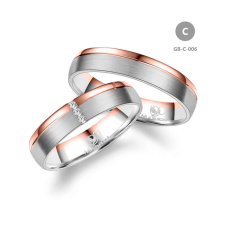 Marrya Gold 8 karátos Arany karikagyűrű pár - GB-006-8K-C gyűrű