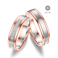 Marrya Gold 8 karátos Arany karikagyűrű pár - GB-007-8K-D gyűrű