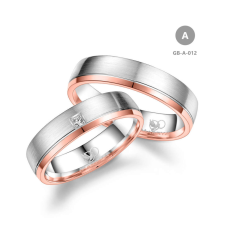 Marrya Gold 8 karátos Arany karikagyűrű pár - GB-012-18K-A gyűrű