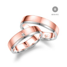 Marrya Gold 8 karátos Arany karikagyűrű pár - GB-012-18K-B gyűrű