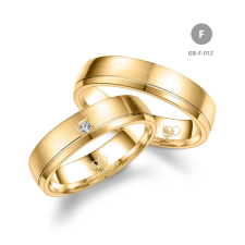 Marrya Gold 8 karátos Arany karikagyűrű pár - GB-012-18K-F gyűrű