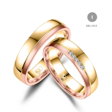 Marrya Gold 8 karátos Arany karikagyűrű pár - GB-013-8K-I gyűrű