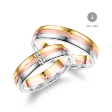 Marrya Gold 8 karátos Arany karikagyűrű pár - GB-028-8K-J gyűrű