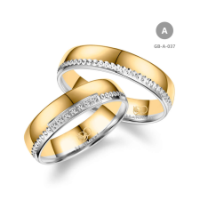 Marrya Gold 8 karátos Arany karikagyűrű pár - GB-037-18K-A gyűrű