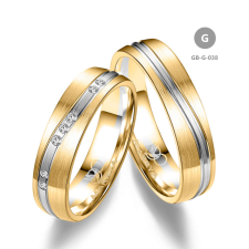 Marrya Gold 8 karátos Arany karikagyűrű pár - GB-038-8K-G gyűrű
