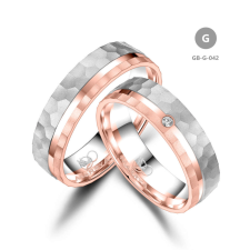 Marrya Gold 8 karátos Arany karikagyűrű pár - GB-042-18K-G gyűrű