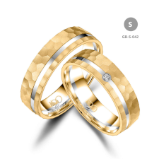 Marrya Gold 8 karátos Arany karikagyűrű pár - GB-042-18K-S gyűrű