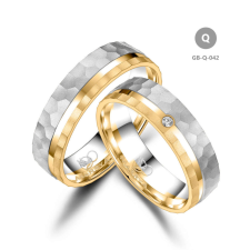 Marrya Gold 8 karátos Arany karikagyűrű pár - GB-042-8K-Q gyűrű