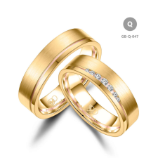 Marrya Gold 8 karátos Arany karikagyűrű pár - GB-047-18K-Q gyűrű