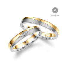 Marrya Gold 8 karátos Arany karikagyűrű pár - GB-054-18K-G gyűrű