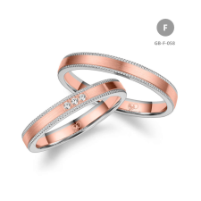 Marrya Gold 8 karátos Arany karikagyűrű pár - GB-058-8K-F gyűrű