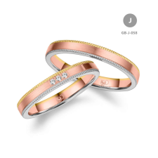 Marrya Gold 8 karátos Arany karikagyűrű pár - GB-058-8K-J gyűrű