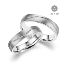 Marrya Gold 8 karátos Arany karikagyűrű pár - GB-097-18K-A gyűrű