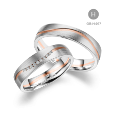 Marrya Gold 8 karátos Arany karikagyűrű pár - GB-097-18K-H gyűrű