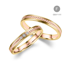 Marrya Gold 8 karátos Arany karikagyűrű pár - GB-111 -8K-F gyűrű