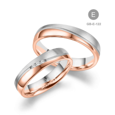 Marrya Gold 8 karátos Arany karikagyűrű pár - GB-122-18K-E gyűrű