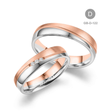 Marrya Gold 8 karátos Arany karikagyűrű pár - GB-122-8K-D gyűrű