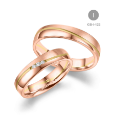 Marrya Gold 8 karátos Arany karikagyűrű pár - GB-122-8K-I gyűrű