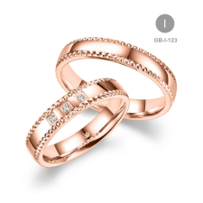 Marrya Gold 8 karátos Arany karikagyűrű pár - GB-123-8K-I gyűrű