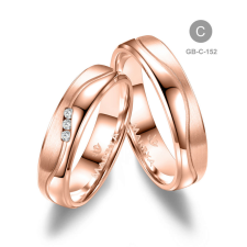 Marrya Gold 8 karátos Arany karikagyűrű pár - GB-152-18K-C gyűrű