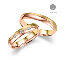 Marrya Gold 8 karátos Arany karikagyűrű pár - GB-154-8K-E gyűrű