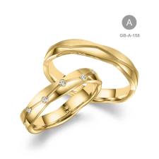 Marrya Gold 8 karátos Arany karikagyűrű pár - GB-158-18K-A gyűrű