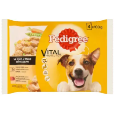 Mars Mo. Bt. Állateledel Pedigree Dog alutasakos 4*100g Vegyes válogatás zselében kutyaeledel