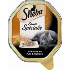 Mars-Nestlé Sheba Adult Alutálcás - Pulykaragú zöldséggel pástétom (85g) macskaeledel