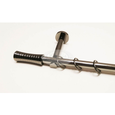  Marseille 1 rudas titán színű fém karnis szett - 19 mm - 240 cm karnis, függönyrúd