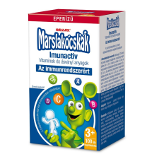 Marslakócskák rágótabletta imunactiv eper ízű 100 db vitamin és táplálékkiegészítő