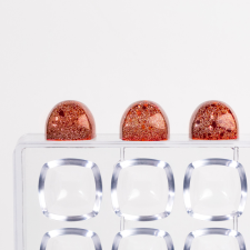 Martellato csokoládé forma, polikarbonát, AURORA sütés és főzés