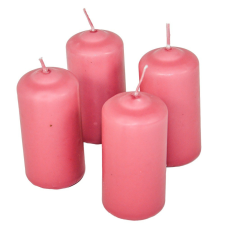  Mártott henger gyertya 40x80 mm Hús 4db/csom(db ár) gyertya