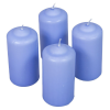  Mártott henger gyertya 50x100 mm milka lila 4db/csom (db ár)