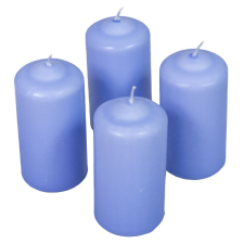 Mártott henger gyertya 50x100 mm milka lila 4db/csom (db ár) gyertya