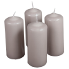  Mártott henger gyertya 50x120 mm homok 4db/csom (db ár)