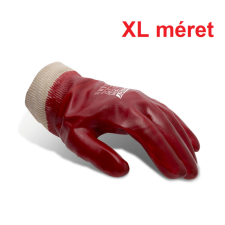Mártott PVC, pamut kesztyű - XL méret védőkesztyű
