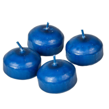  Mártott úszó gyertya 40x25mm sötét kék 20db/csom (db ár) gyertya