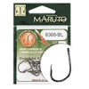 Maruto HOROG 8366BL CARP HOOKS BARBLESS STRAIGHT EYE FORGED REVERSED RINGED HC BLACK NICKEL 8