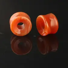  Márvány Mintázatú Akril Fültágító 14mm egyéb ékszer