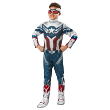 Marvel Amerika kapitány Deluxe jelmez pézsmával fiúknak - A Sólyom és a Tél Katonája jelmez