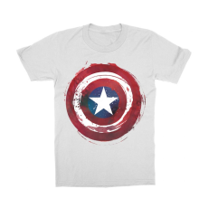 Marvel Amerika Kapitány gyerek rövid ujjú póló - Painted shield