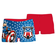 Marvel Bosszúállók kisfiú fürdő boxer - piros - 104 gyerek fürdőruha
